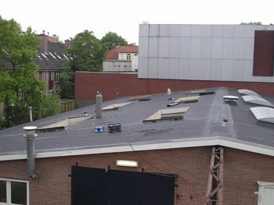 door dakdekker gerenoveerd dak met lichtstraten